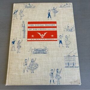 VTG The Little History of the United States 1940 Houghton Mifflin Co Mable Pyne